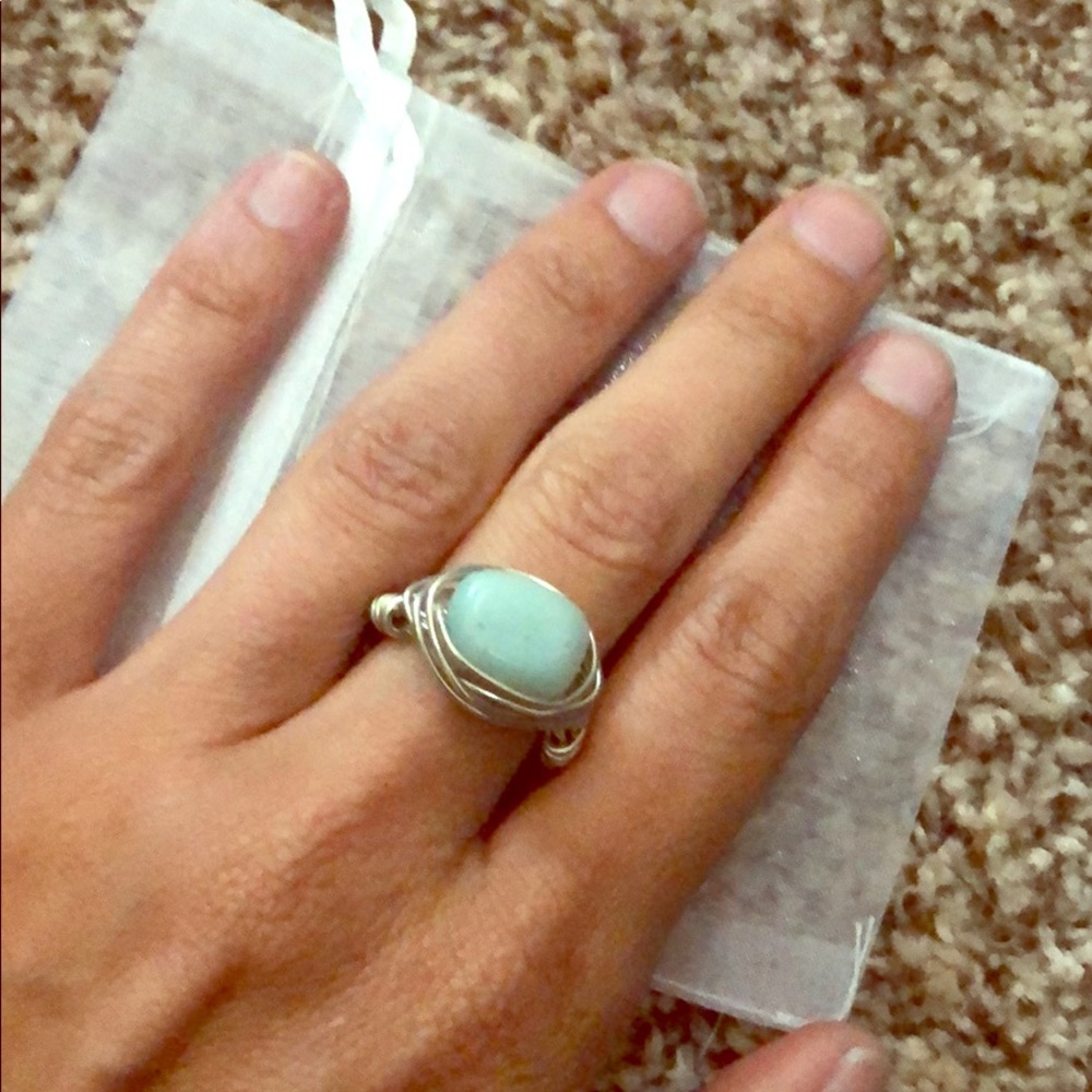 Wire wrapped Ring